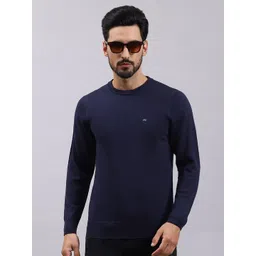 Monte Carlo Round Neck Woollen Pullover-picture-30