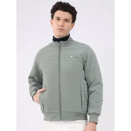 Monte Carlo Sea Green Regular Fit Jacket-picture-10