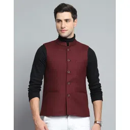 monte carlo Solid Men Waistcoat-picture-12