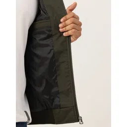 Monte Carlo Solid Mock Collar Padded Jacket image 2