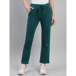 Monte Carlo Teal Cotton Regular Fit Trackpants-picture-39