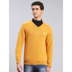 Monte Carlo V Neck Wool Pullover-picture-27