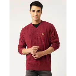 Monte Carlo V-Neck Woollen Pullover-picture-43