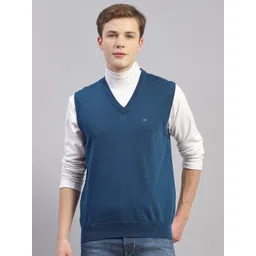 Monte Carlo V-Neck Woollen Sweater Vest-picture-18
