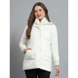 Monte Carlo White Quilted Regular Fit Jacket-picture-36