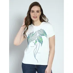Monte Carlo White Regular Fit Printed T-Shirt-picture-26