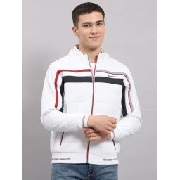 Monte Carlo White Regular Fit Quilted Hooded Jacket-picture-35