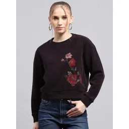 Monte Carlo Wine Polyester Blend Printed Full Sleeve Sweatshirt-picture-16