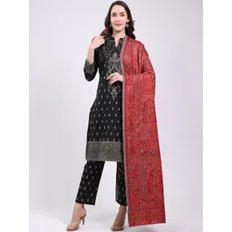 Monte Carlo Women Paisley Printed Shawl-picture-12