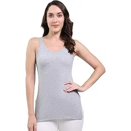 monte carlo Women Regular Fit Solid Round Neck Pull On Sleeveless Winter Thermal Vest| WoWomen Thermal Vest for Winter | Warm Inner Wear Top for Ladies |Comfortable Body Warmer For Women's (Pack Of 1)-picture-47