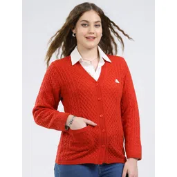 Monte Carlo Women Woollen Cardigan-picture-34