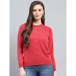 Monte Carlo Women Woollen Cardigan Sweaters-picture-11