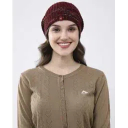 monte carlo Women Woven Beanie Cap-picture-12