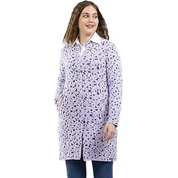 monte carlo Women’s Knitted Coat | Printed | Regular Fit | Full Sleeve | Round Neck | Button Closure | Cozy Winter Coat for Women-picture-39