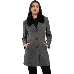 monte carlo Women’s Regular Fit Printed Collared Neck Full Sleeve Winter Coat | Trendy Printed Design | Soft Warm Fabric | Stylish Winter Outerwear for Women (Pack Of 1)-picture-39