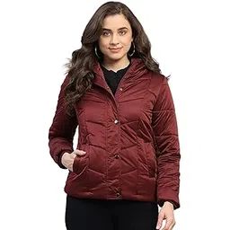 monte carlo Womens Regular Fit Solid Hooded Zipper Full Sleeve Winter Jacket Women Winter Jacket | Stylish Zipper Jacket | Casual Winter Wear For Women's (Pack Of 1)-picture-52