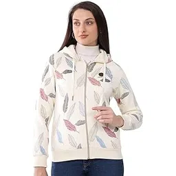 monte carlo Women’s Regular Fit Sweatshirt | Printed Pattern | Hooded Neck | Full Sleeves | Zip Closure | Stylish Fashionable Warm Winter Wear Sweatshirt for Women (Pack of 1)-picture-29