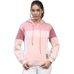 monte carlo Women's Regular Fit Sweatshirt | Solid Pattern | Pull-On Closure with Long Sleeve Hooded Neck Casual Sweatshirt for Women-picture-15