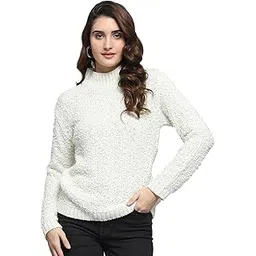 monte carlo Womens Self Design Navy Blue Mock Neck Full Sleeve Top_1243738TP-1-34-picture-34