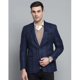 monte carlo Wool Checkered Coat For Men-picture-25