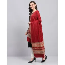 monte carlo Womens Self Design Shawl (224SHW7015) image 1