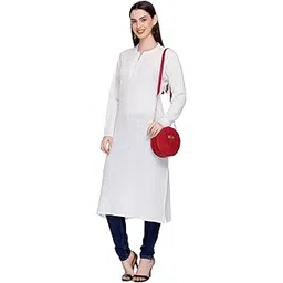 montrex Woolen Straight Full Sleeve Women Kurta Stylish Warm Kurti for Women Girls-picture-51
