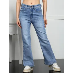 MONTREZ Women Wide Leg High-Rise Heavy Fade Cotton Jeans-picture-25