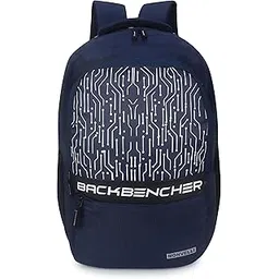 monvelli Backbencher Laptop Backpack for Men & Women | Medium Size Casual Travel Bag for Office, College & School | Stylish Unisex Daypack with Laptop Compartment & Water-Resistant Fabric-picture-15