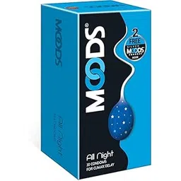 Moods All Night -20's Condom With 2 Piece Extra-picture-10