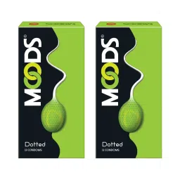 MOODS Dotted 12s Condoms - Pack of 2-picture-25