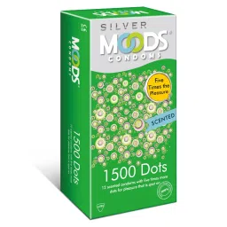 MOODS Silver 1500 dots 12s Condoms-picture-45