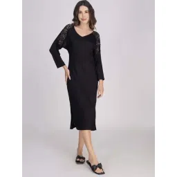 Moomaya Black Night Gown-image-42