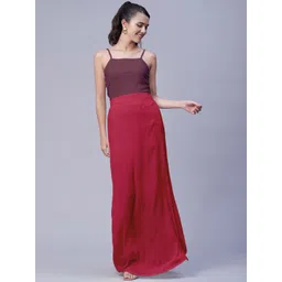 Moomaya Maxi A-Line Asymmetrical Skirt-picture-37