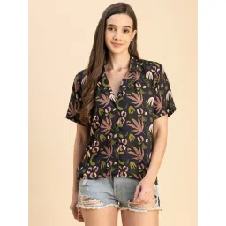 Moomaya Navy Printed Shirt-picture-12