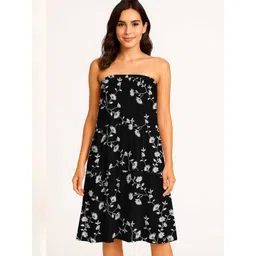 Moomaya Women Floral Printed Tiered Maxi Skirt-picture-41