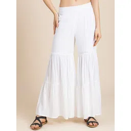 Moomaya Women Loose Fit High-Rise Trouser-picture-13