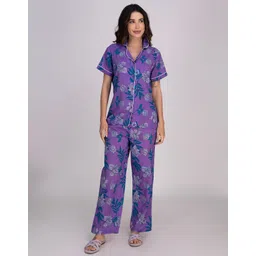 Moomaya Women Printed Night suit-image-34