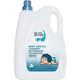 moon and mount Baby Laundry Liquid Detergent | Non Toxic | Skin Friendly Aqua Liquid Detergent-picture-10