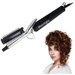 Moonlight Hair Curler 471B | Instant Hair Curling Iron | Home Salon Look A1 Electric Hair Curler-picture-10