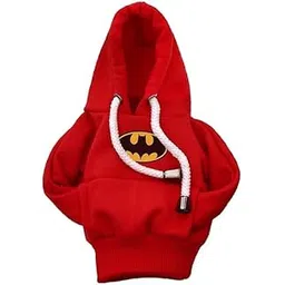 MOONSHINE Batman Logo Gear Shift Hoodie,Shift Knob Hoodie,Gear Shift Cover,Funny Car Accessories,Car Decor and Interior Car Shifter Funny Sweater Superhero Theme Hoodie (Black (RED) image 1