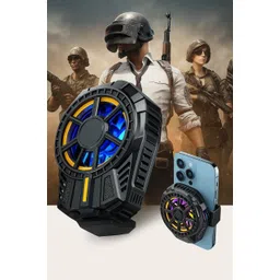 MOOZMOB SL01 Gaming Mobile Phone Cooler for PUBG Freefire Game Play Long Filming Session 1 Fan Cooling Pad-picture-19
