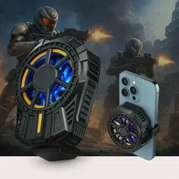 MOOZMOB SL01 Mobile Phone Gaming Coolers for PUBG Game Play Long Filming Sessions 1 Fan Cooling Pad-picture-17