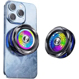 MOOZMOB SL25 Magnetic Absorption Fix Mobile Radiator Cooling Fan 1 Fan Cooling Pad-picture-30