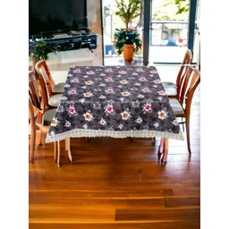 Mopak Decor Grey Anti-Skid 4-Seater Table Cover-picture-14
