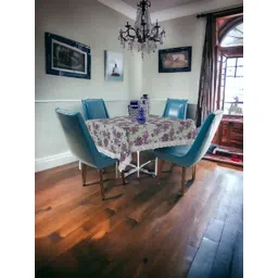 Mopak Decor Maroon Anti-Skid 4-Seater Table Cover-picture-15