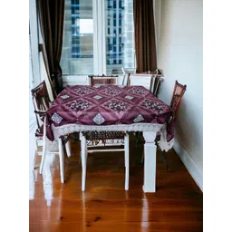 Mopak Decor Pink Floral Printed Table Covers-picture-36