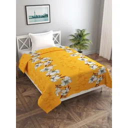 MORADO Mustard Yellow & White Printed Duvet Cover-picture-26