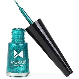 Moraze Slay All Day Eyeliner, Long Lasting Waterproof Liner - Smudge Proof, Transfer Proof Eye Makeup for 24 hrs, 3.5 ml Eyeliner Green-picture-41