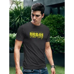 MORDEN MUSE Men Typography Printed Round Neck Cotton T-shirt-picture-21