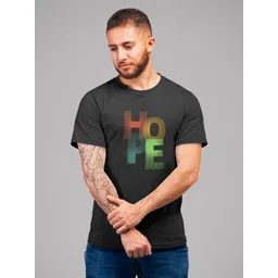 MORDEN MUSE Men Typography Printed Round Neck Pure Cotton T-shirt-picture-17